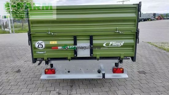Volquet - Fliegl - edk 60 fox + 1. aufbau