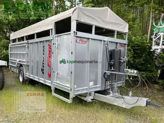 Remolqu agrícola - Fliegl - ttw 100 noah 1-achs