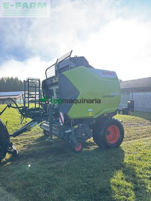 Empacadora gigant - Claas - claas variant 585 rc