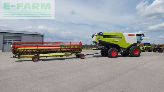 Cosechadora de Cereal - Claas - lexion 750 (stage iv)
