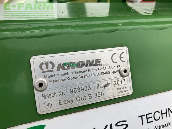 Cortacésped manual - Krone - easy cut b 890