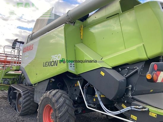 Cosechadora de Cereal - Claas - lexion 760 tt allrad + v1050