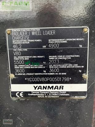 Minicargadora - Yanmar - v80/5-ato