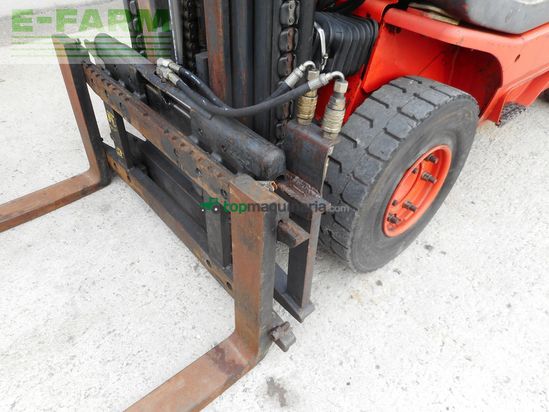 Elevadora - Linde - h25d-02 triplex 6,4m + ss ( perkins motor )