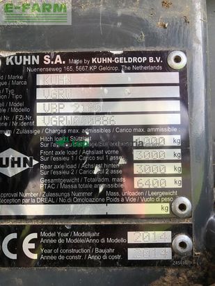 Empacadora gigant - Kuhn - vbp 2160