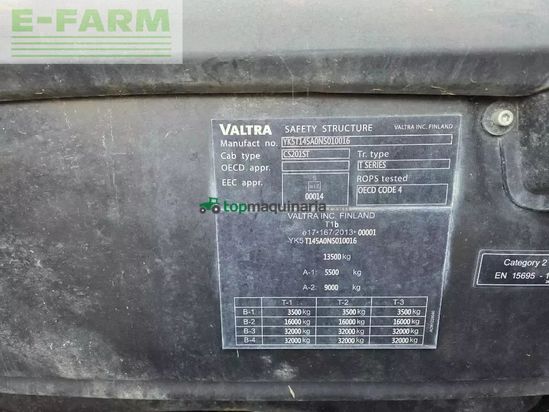 Tractor agrícola - Valtra - t145 active
