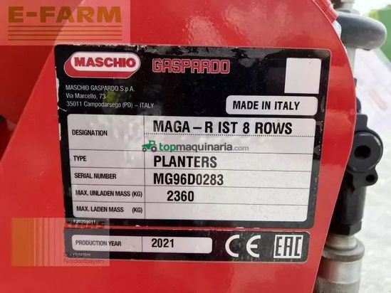 Sembradora monograno mecanica - Maschio - maga-rist 8r - mais
