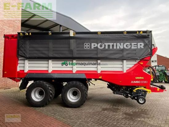 Remolqu agrícola - Pöttinger - jumbo 8380