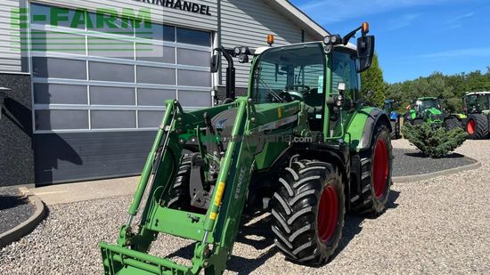 Tractor agrícola - Fendt - 313 vario med frontlift og frontlæsser