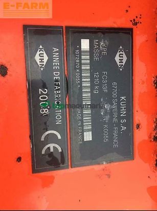 Cortacésped manual - Kuhn - fc313