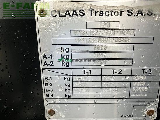 Tractor agrícola - Claas - axos 240 advanced
