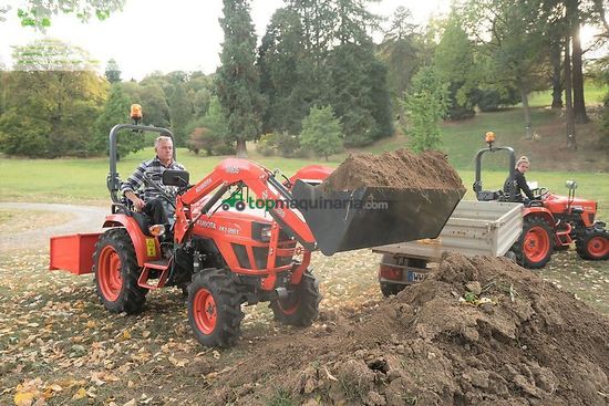 Tractor agrícola - Kubota - ek1-261 incl frontlader