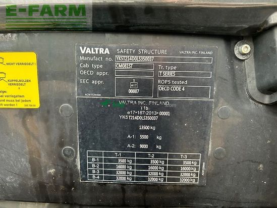 Tractor agrícola - Valtra - t214