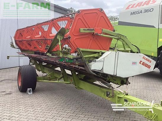 Cosechadora de Cereal - Claas - dominator 360 mega + c 600 schneidwerk