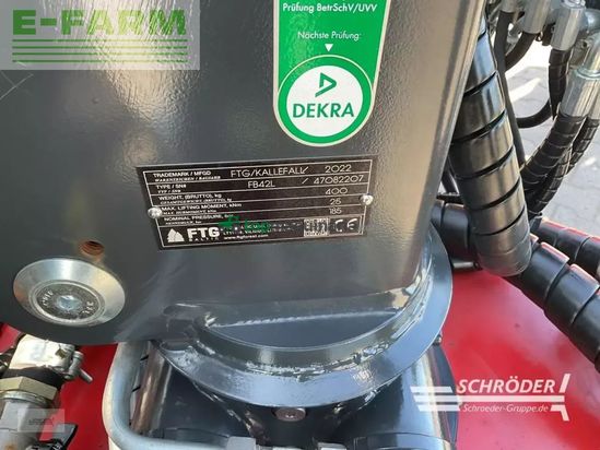 Remolqu agrícola -  - ftg rückewagen fb25d + fb42l