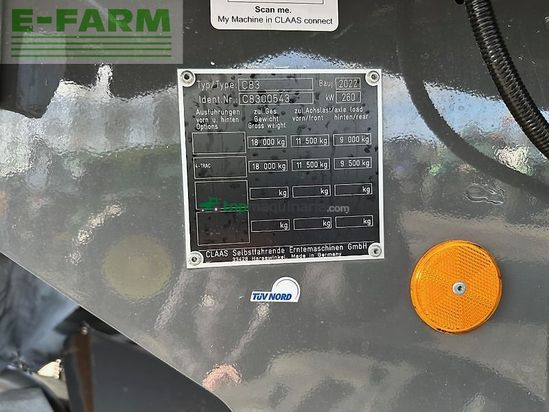 Cosechadora de Cereal - Claas - lexion 5400