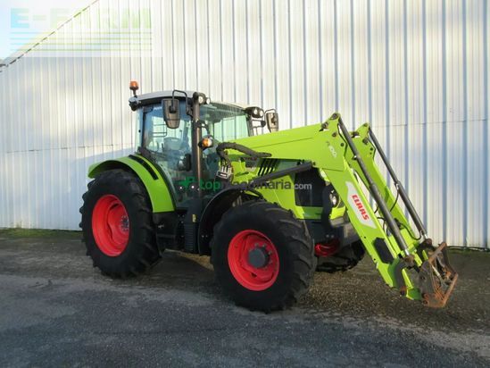 Tractor agrícola - Claas - arion 430 panoramic + fl 100 c