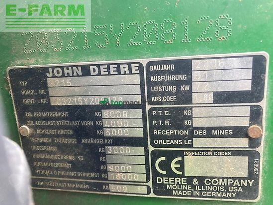 Telescopica - John Deere - 3215 euroaufnahme