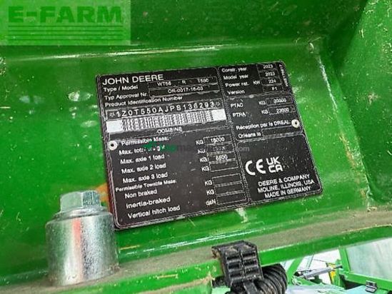 Cosechadora de Cereal - John Deere - t550