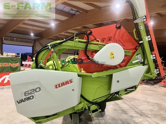 Cabezal - Claas - v 620 mit wagen