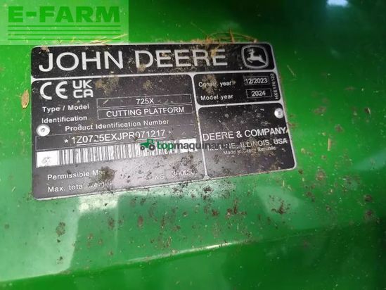Cosechadora de Cereal - John Deere - t660