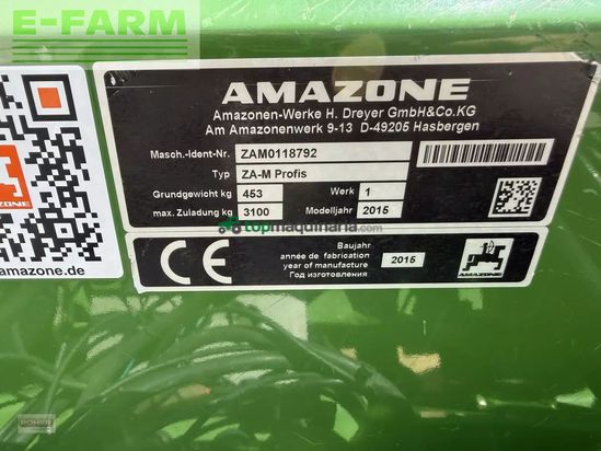 Esparcidor - Amazone - za-m 1501 profis
