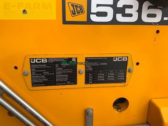 Telescopica - JCB - 536-95 agri xtra telehandler (st26610)