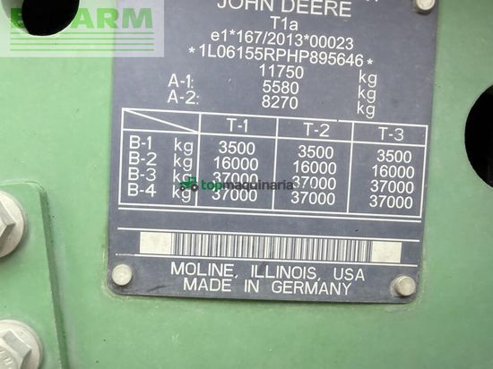 Tractor agrícola - John Deere - 6155r