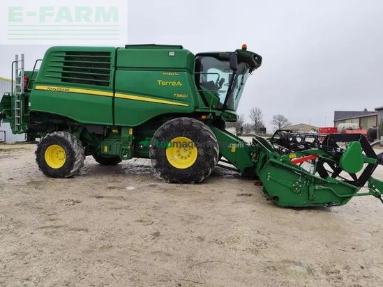 Cosechadora de Cereal - John Deere - t560 hm