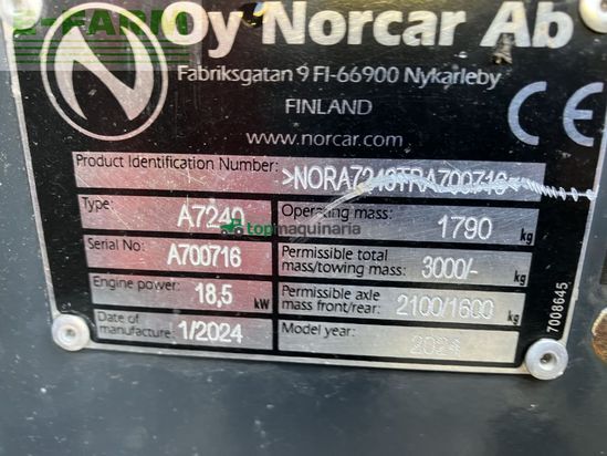 Minicargadora - Norcar - knicklader a7240