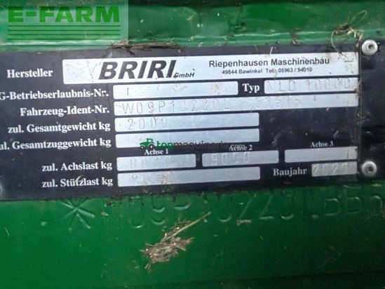 Cisterna - Briri - mld 10000