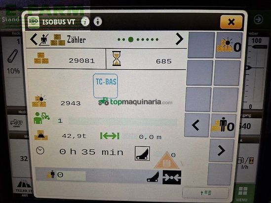 Empacadora gigant - Claas - quadrant 5300 fc