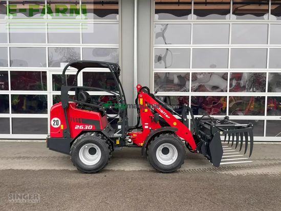 Minicargadora - Schaffer - 2630 - hubhöhe 311cm, stvzo, kardanwelle