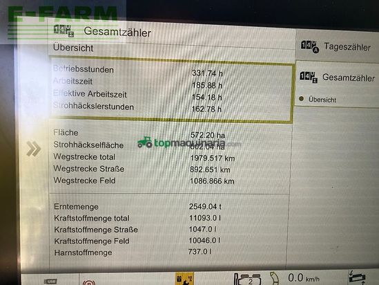 Cosechadora de Cereal - Claas - trion 730 tt