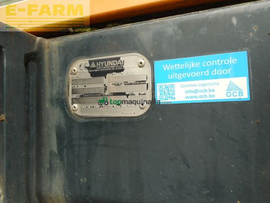 Excavadora - Hyundai - robex 55 w-9 ( 5.560kg ) powertilt + straßenzula