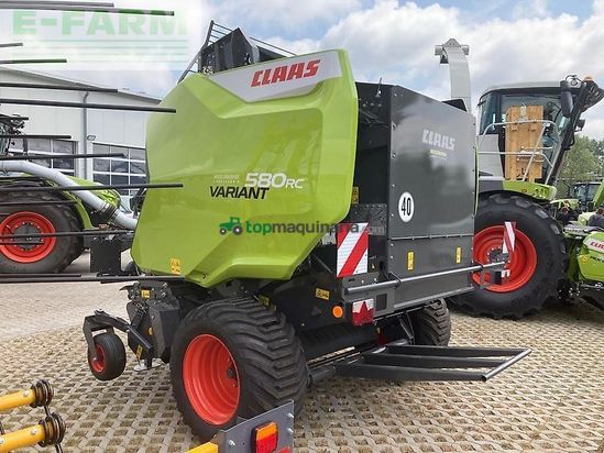 Empacadora gigant - Claas - variant 580 rc