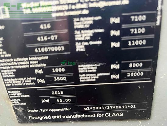 Telescopica - Claas - scorpion 7050