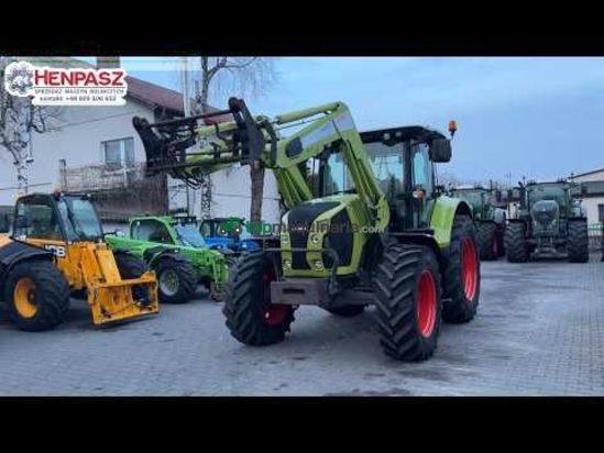 Tractor agrícola - Claas - arion 530 cis + claas fl120