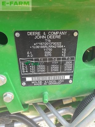 Tractor agrícola - John Deere - 6r185/ 6r 185