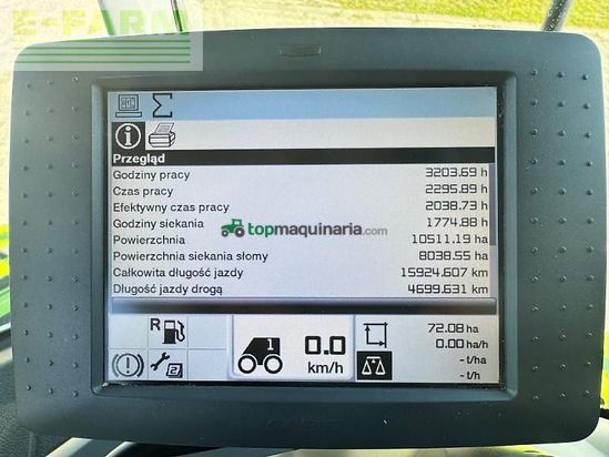 Cosechadora de Cereal - Claas - lexion 780 terra trac