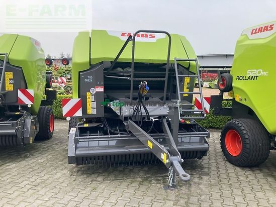 Empacadora gigant - Claas - rollant 520 rc