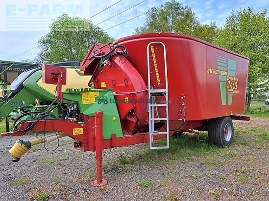 Remolqu esparcidor - Strautmann - verti mix 2401 double