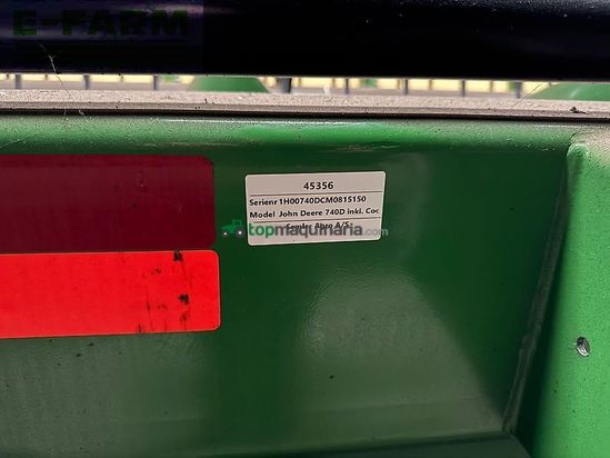 Cabezal - John Deere - 740d