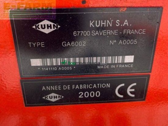 Henificador - Kuhn - ga 6002