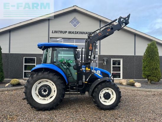 Tractor agrícola - New Holland - td5.75 parallelføring, euro-s