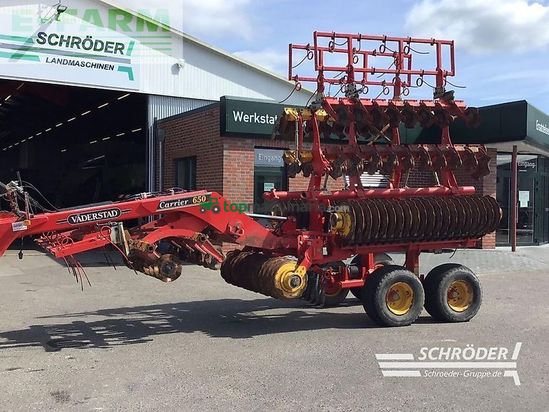 Grada de disco - Väderstad - carrier 650 classic / cross cutter