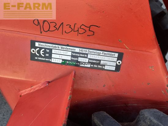 Minicargadora - Weidemann - 1030 d/p mit weidemann mv