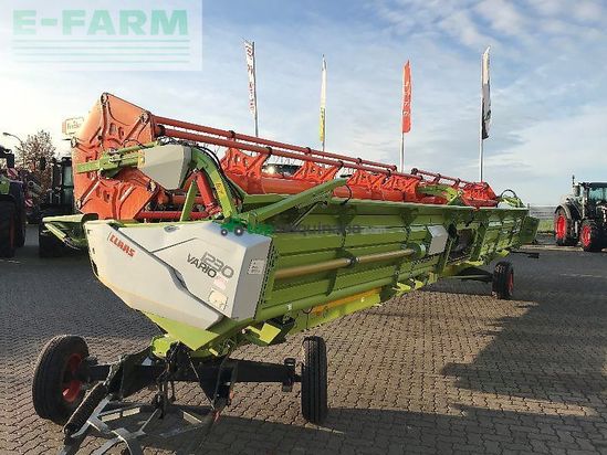 Cabezal - Claas - 1230 vario m. transportwagen