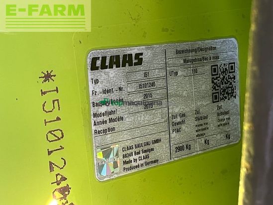 Cabezal - Claas - orbis 600