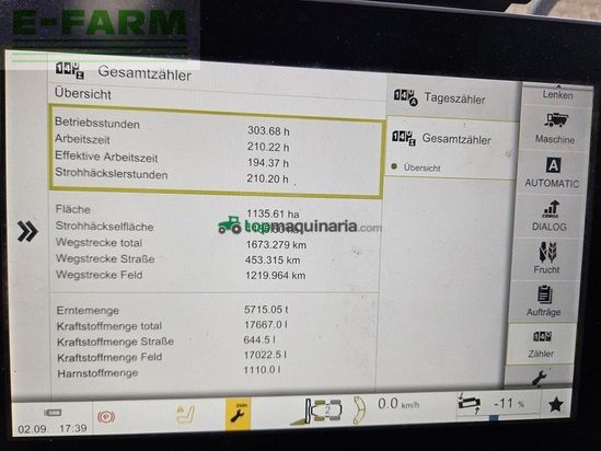 Cosechadora de Cereal - Claas - lexion 8800 terra trac